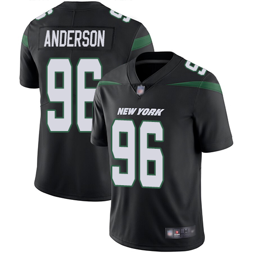 New York Jets Limited Black Youth Henry Anderson Alternate Jersey NFL Football #96 Vapor Untouchable